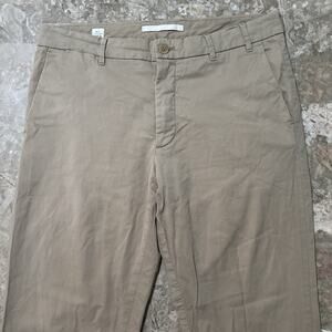 Norse Projects Aros Pans Mens 32 (fits 34x30) Straight Fit Khaki Tan Chino